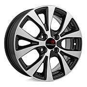 Диск 6x16 4x100 ET50 D60.1 Remain R191 Алмаз-черный
