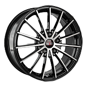 Диск 7x17 5x114.3 ET45 D54.1 Alcasta M60 BKF