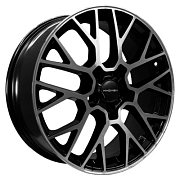 Диск Литой 7x18 PCD 5x110 ET35 D67.1 Khomen Wheels KHW1818 Black-FP