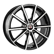 Диск 7x17 5x108 ET43 D65 Alcasta M61 BKF
