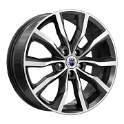 Диск 7.5x18 5x115 ET40 D70.2 K&K КС906 Алмаз черный
