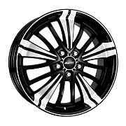 Диск 8x18 5x120 ET35 D72.6 ALUTEC Ecstasy Diamant black front polished