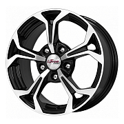 Диск 6.5x15 5x112 ET45 D57.1 iFree Эрнесто Блэк Джек