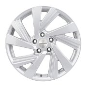 Диск 7.5x18 5x114.3 ET52.5 D67.1 Khomen Wheels V-Spoke 801 F-Silver