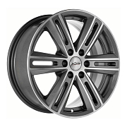 Диск 7.5x17 6x139.7 ET25 D106.1 X-trike X-124 HSB/FP