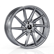 Диск 7x16 5x112 ET30 D66.6 X-Race H-03(R) graphite