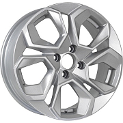 Диск 6.5x16 4x100 ET45 D60.1 KDW KD1620 Silver Painted