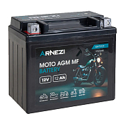 Аккумулятор Arnezi AGM 12 А/ч L+ Прямая полярность EN150A 150x86x130 Болтовое мото