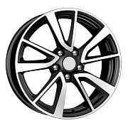 Диск 7x17 5x112 ET39 D57.1 Top Driver VV9-S bkf