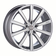 Диск 7.5x17 5x114.3 ET45 D75 OZ Racing Lounge 10 Metal Silver Diamond Cut
