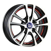 Диск 6x15 5x112 ET47 D57.1 YST X-3 BKFRSI
