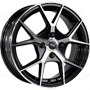 Диск 6x15 4x100 ET50 D60.1 Megami MGM-18 BKF