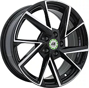 Диск 7x17 5x112 ET49 D57.1 Top Driver VV12S BKF