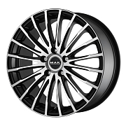 Диск 8.5x19 5x112 ET45 D66.6 MAK Starlight Ice Black