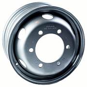 Диск 6.5x16 5x203.2 ET115 D146 HARTUNG Штамп Серебристый