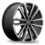 Диск 8.5x20 6x139.7 ET25 D106.1 X-trike X-142 BK/FP