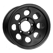 Диск 8x15 6x139.7 ET15 D110 КРАМЗ РЕЙТИНГ Черный