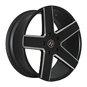 Диск 9.5x22 6x139.7 ET30 D78.1 Harp Y-15 absolute-black__precision-milling