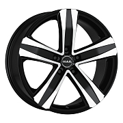 Диск 7x17 5x118 ET62 D71.1 MAK Stone5 T Black mirror