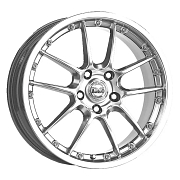 Диск 7.5x17 5x120 ET20 D74.1 Alessio Turbo B-P/M