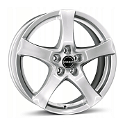 Диск 7x17 5x112 ET35 D72.5 BORBET F Brilliant Silver