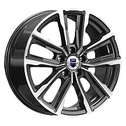 Диск Литой 7.5x17 PCD 5x112 ET35 D66.6 K&K КС964 Алмаз черный