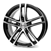 Диск 7.5x17 5x112 ET37 D66.6 Dezent TZ graphite HBFP