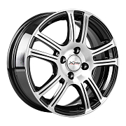 Диск 6x15 4x114.3 ET40 D66.1 X-trike X-105 BK/FP