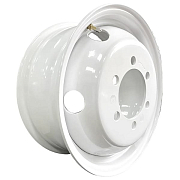 Диск Штампованный 5.5x16 PCD 6x170 ET106 D130 Longstar Штамп 1250кг Белый