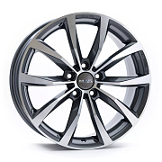 Диск 8x20 5x108 ET45 D63.4 MAK Wolf Gunmetal Mirror Face
