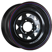 Диск Штампованный 8x16 PCD 6x139.7 ET30 D110 Zepp 4x4 Штамп Черный