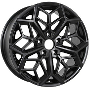 Диск 7x17 5x114.3 ET50 D66.1 KDW KD1710 Black Painted