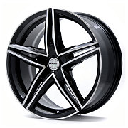 Диск 8x18 5x112 ET48 D72.5 BORBET XRS Black polished
