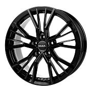 Диск 8.5x21 5x112 ET33 D66.45 MAK Union Gloss Black