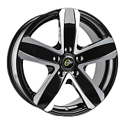 Диск 7x17 5x114.3 ET45 D67.1 CrossStreet CR-21 BKF