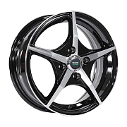 Диск Литой 6x15 PCD 4x100 ET50 D60.1 Megami MGM-19FF BKF