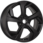 Диск 7x18 5x114.3 ET40 D64.1 KDW KD1811 Blac Front Polished