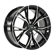Диск Литой 6.5x15 PCD 4x100 ET40 D56.6 Megami MGM-41 BKF