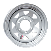Диск Штампованный 16x8 PCD 6x139.7 ET0 D110.5 Spoke Штамп SILVER