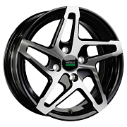 Диск 6x14 4x100 ET35 D67.1 Megami MGM-34 BKF