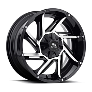 Диск 9x20 5x150 ET35 D110.1 Buffalo BW-422 gloss-black-machined-face