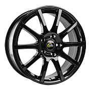 Диск 6x15 4x100 ET46 D54.1 CrossStreet CR-16 Black