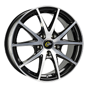 Диск 6x16 4x100 ET49 D54.1 CrossStreet CR-17 BKF