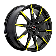 Диск 7x17 5x100 ET48 D56.1 Yokatta MODEL-32 BK+Y