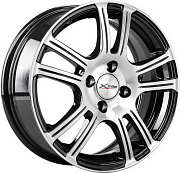 Диск Литой 6x15 PCD 4x100 ET45 D54.1 X-trike X-105М BK/FP
