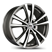 Диск 8x18 5x114.3 ET35 D60.1 Racing Wheels H-792 DMGM F/P