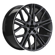 Диск 9.5x21 5x112 ET36 D66.6 Khomen Wheels KHW2101 Black matt MR