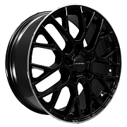 Диск Литой 7x18 PCD 5x114.3 ET49 D67.1 Khomen Wheels KHW1818 Black MR
