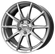 Диск 7.5x17 5x105 ET40 D56.6 Momo RUSH Hypersilver