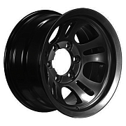 Диск 8x15 5x139.7 ET40 D110 КРАМЗ ЛИДЕР Черный